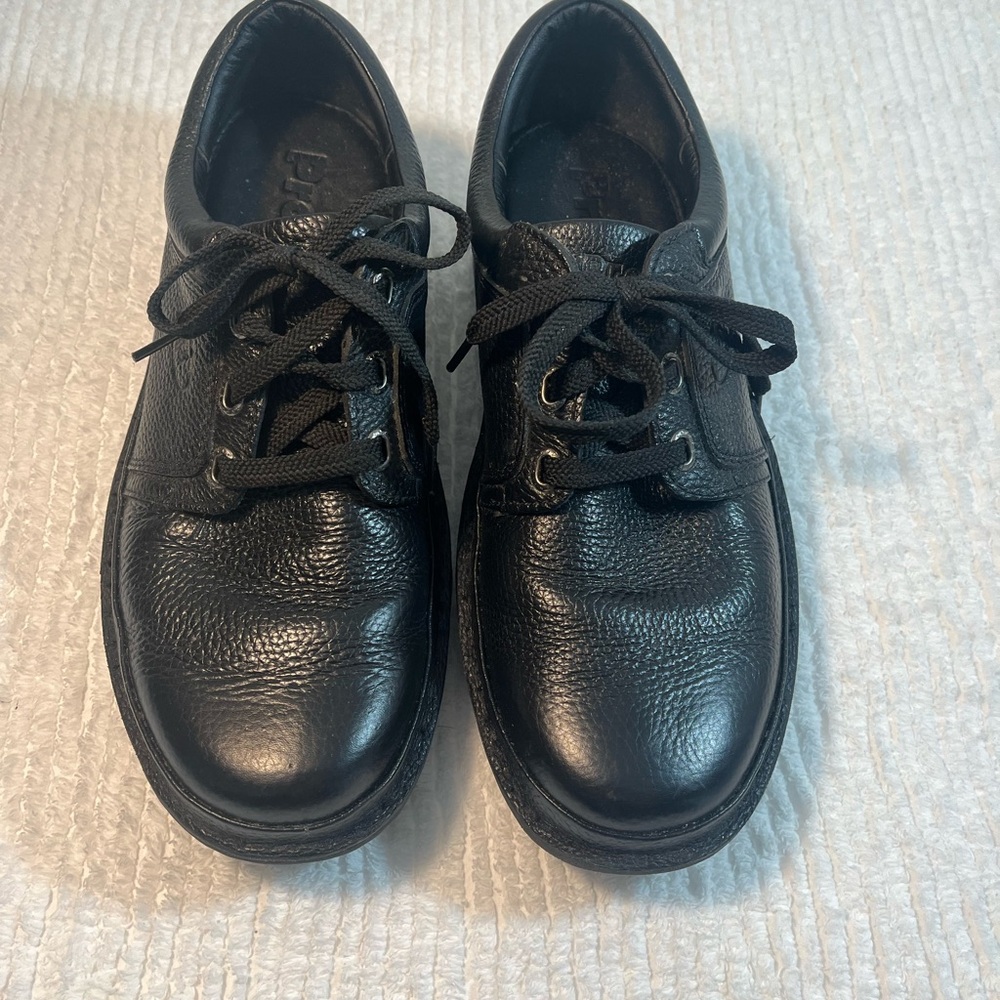 Propet Black Leather Men's Shoes
